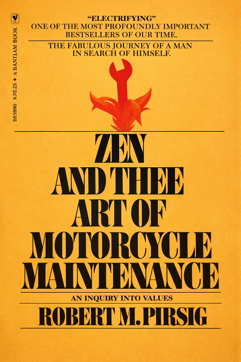 Zen and the Art of Motorcycle Maintenance