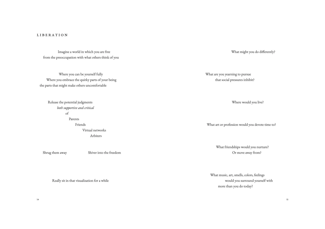 A spread from The Art of Training