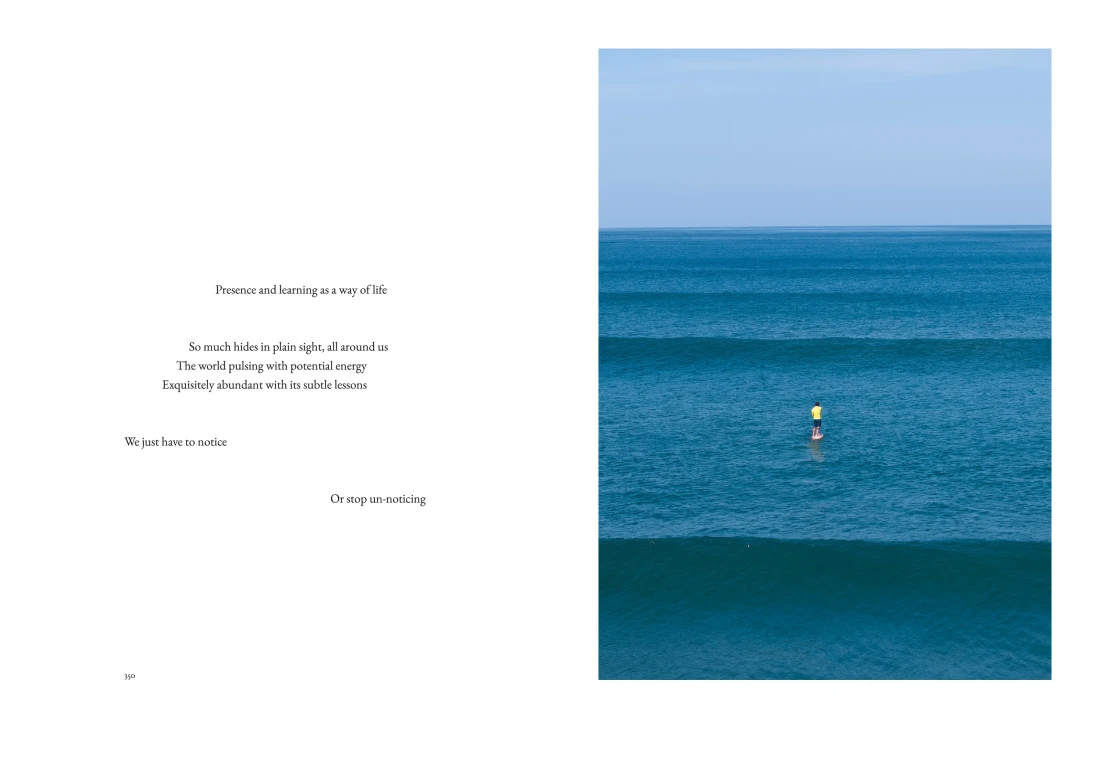 A spread from The Art of Training