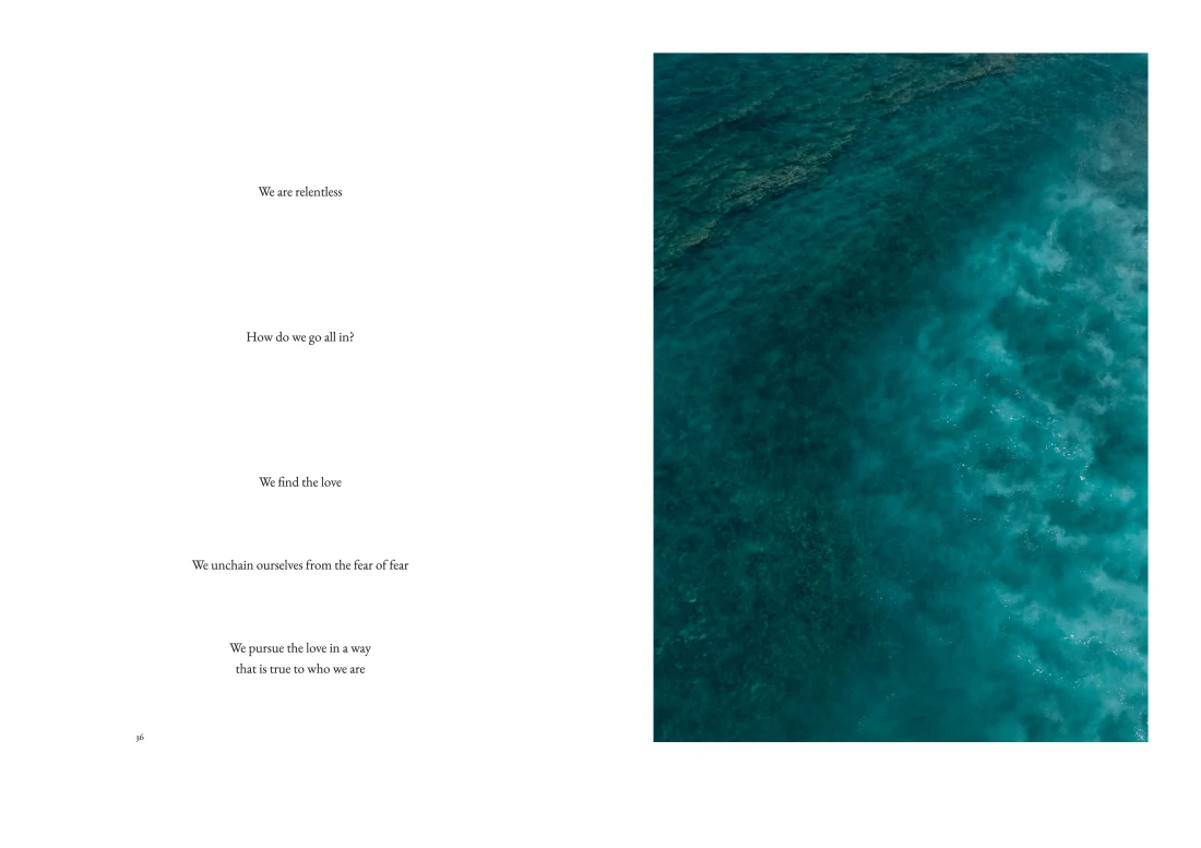 A spread from The Art of Training