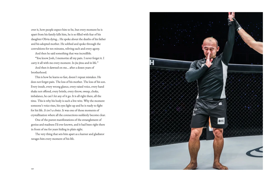 A spread from The Art of Training